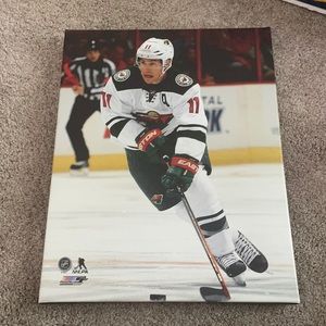 Zach Parise canvas